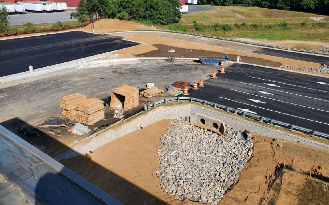 Amazon Delivery Center Site Improvements In Progress MFS Engineers 5 Amazon Delivery Center Site Improvements In Progress MFS Engineers 5