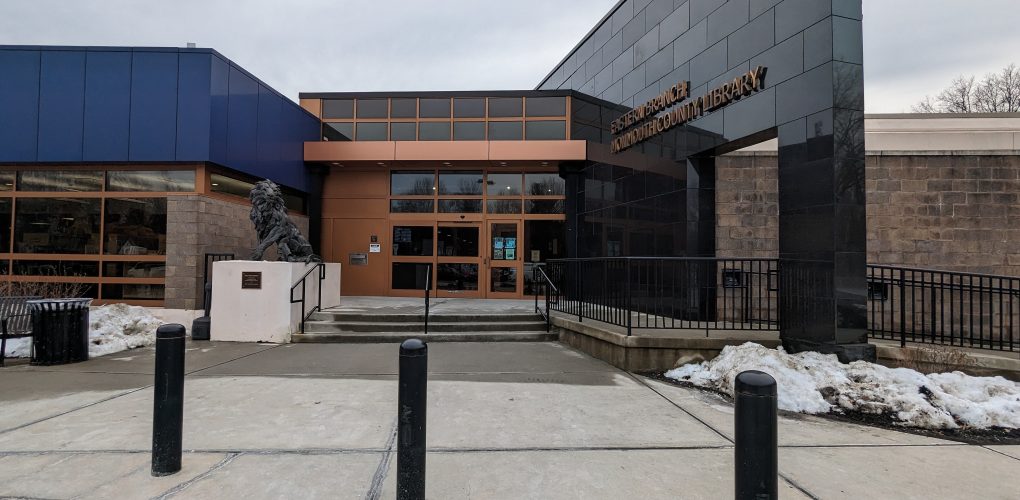 Addition of a New Entrance Canopy at the Monmouth County Eastern Branch Library in the Borough of Shrewsbury