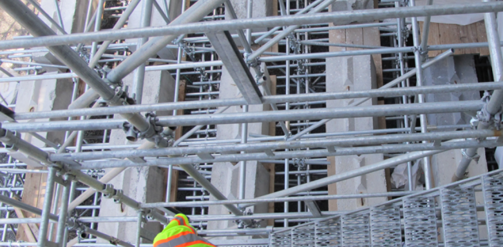 NJ Executive State House Renovation Scaffold Analysis