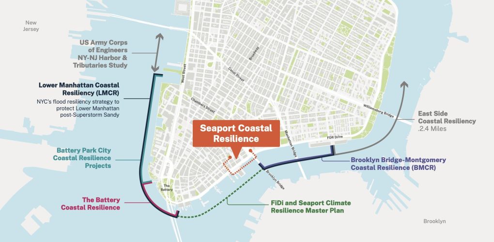 NYCEDC Seaport Coastal Resiliency Project Design Services