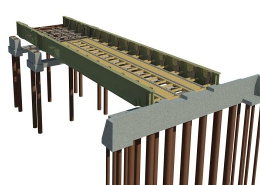 65th St. Rail Yard Transfer Bridge