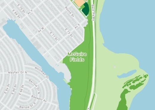 Aerial LiDAR Survey of Site 129 McGuire Field and Site 126 Marine Park, Brooklyn