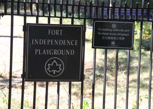 NYC Parks Fort Independence Playground Reconstruction