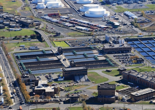 Passaic Valley Sewerage Commission – Final Clarifier Walkway PV System