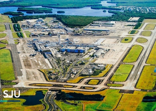 SJU Airport Taxi Way